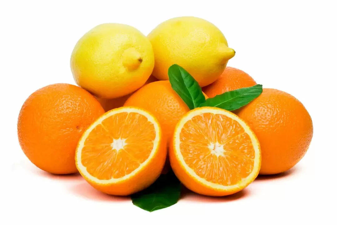 Lemon and orange effect