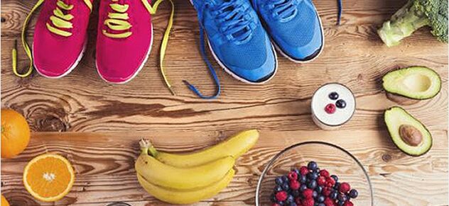 Healthy nutrition and physical activity are the keys to good performance for men