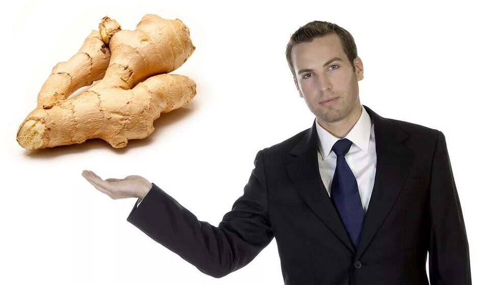 Ginger increases potency