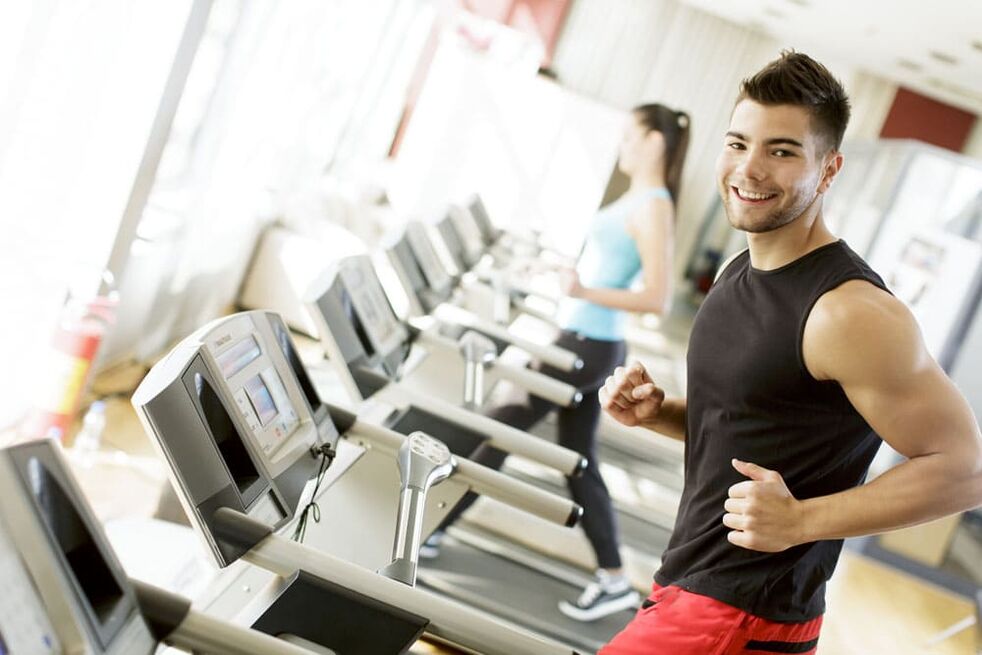 Aerobic exercise can help men speed up blood circulation