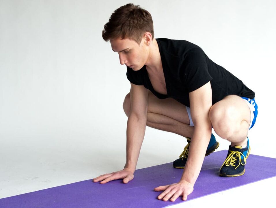 Frog Exercises Strengthen Muscles in the Male Pelvic Area